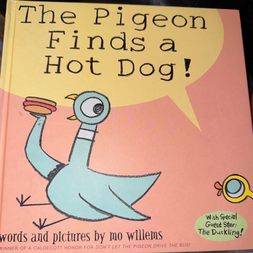 Mo Willems The Pigeon Finds a Hot Dog! Kohl's Cares Hardcover